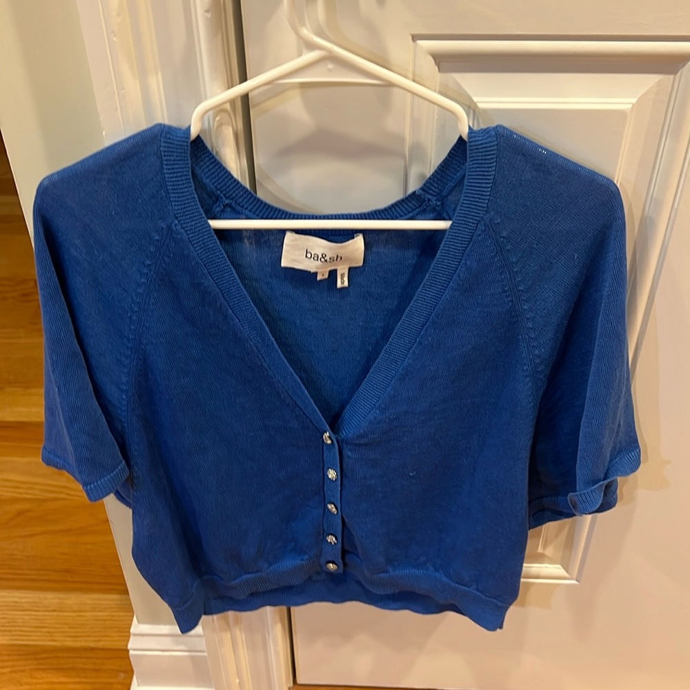 Ba&sh cardigan with ornate buttons